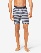 Load image into Gallery viewer, Dress Blues Stripe Boxer Brief 3 Pack
