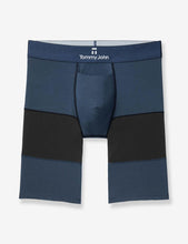 Load image into Gallery viewer, Dress Blues Stripe Boxer Brief 3 Pack
