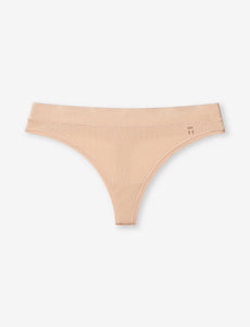 Women's Second Skin Thong, Solid